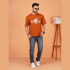 Premium Polo Brand Drop Shoulder T-Shirt