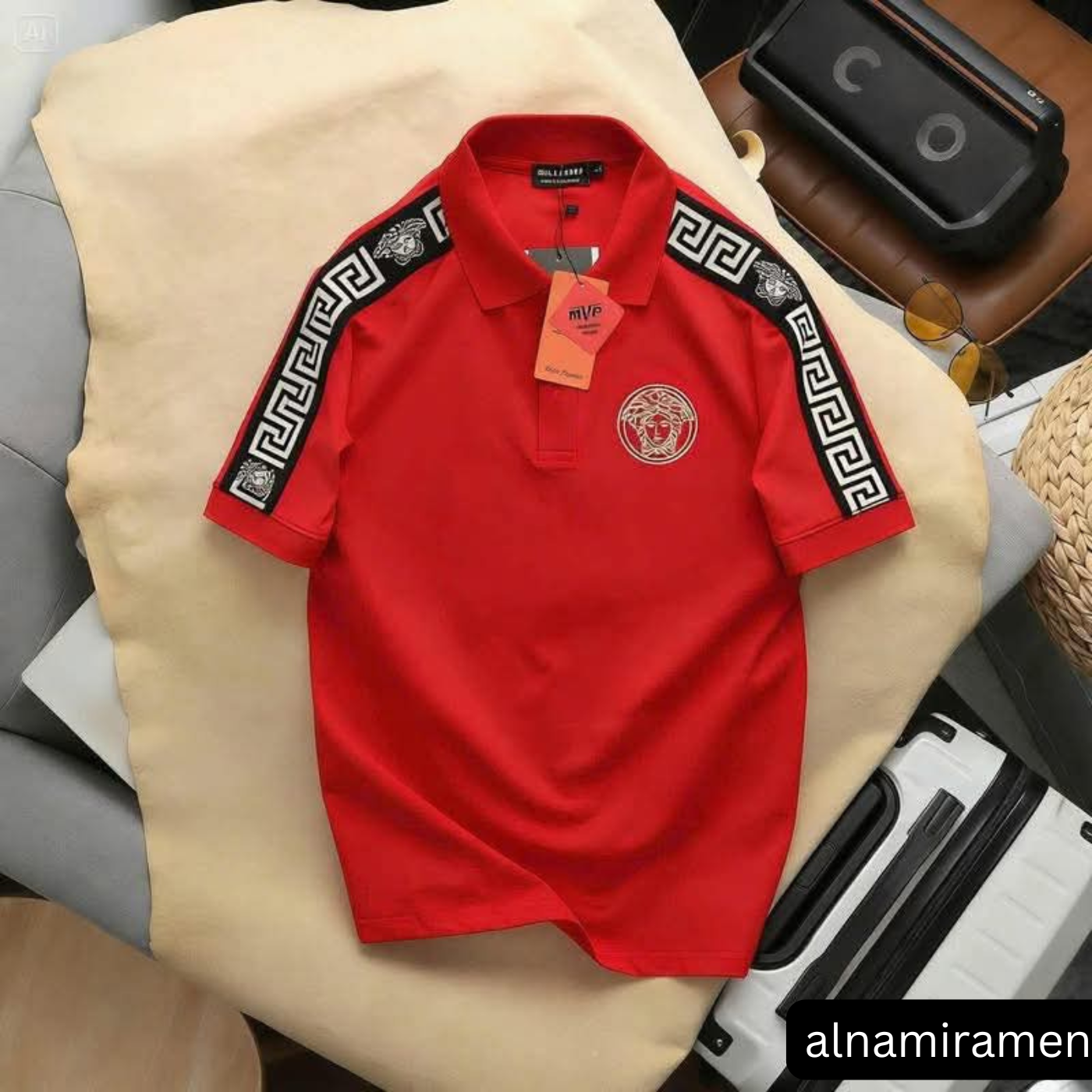 Premium Red Polo T-Shirt for Men